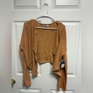Arizona Jean Company Tan‎ Women's Cardigan Size M